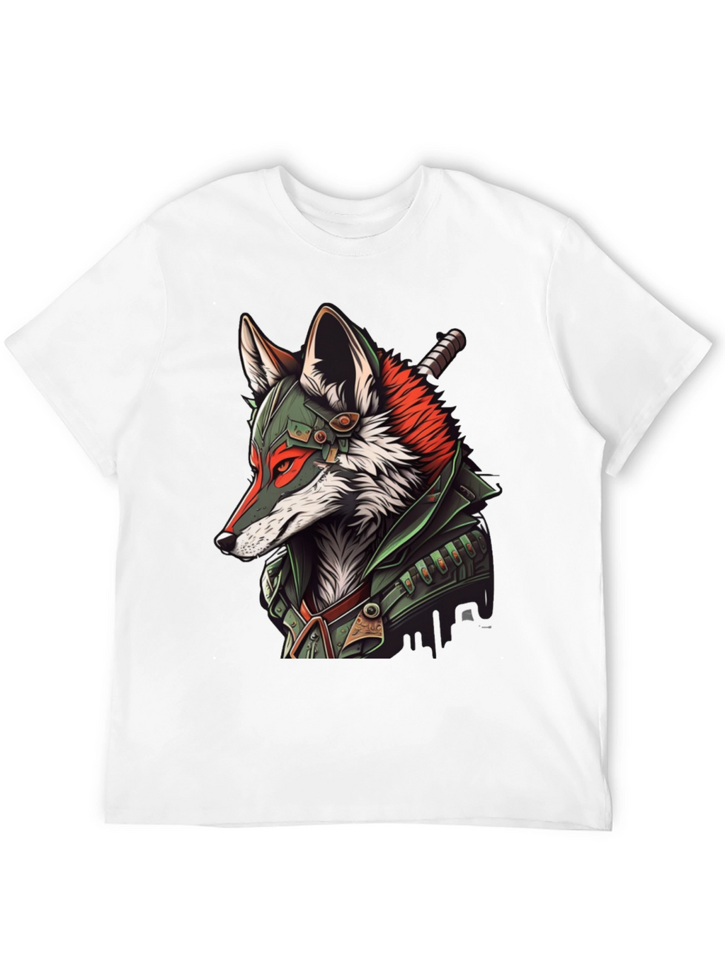 Fox Warrior Graphic T-Shirt