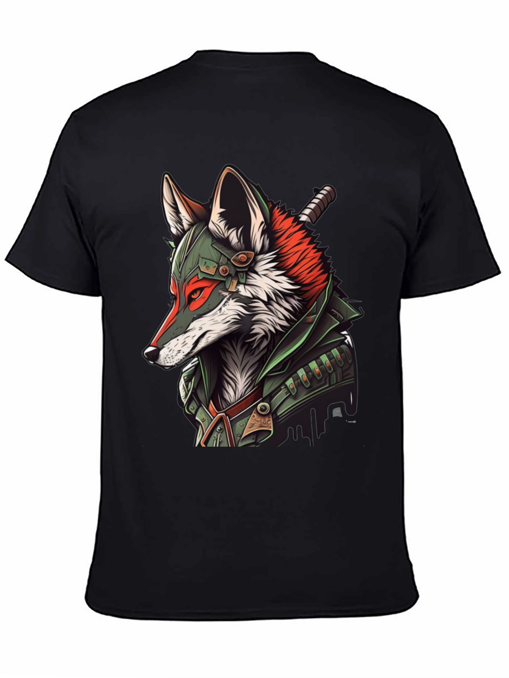 Fox Warrior Graphic T-Shirt