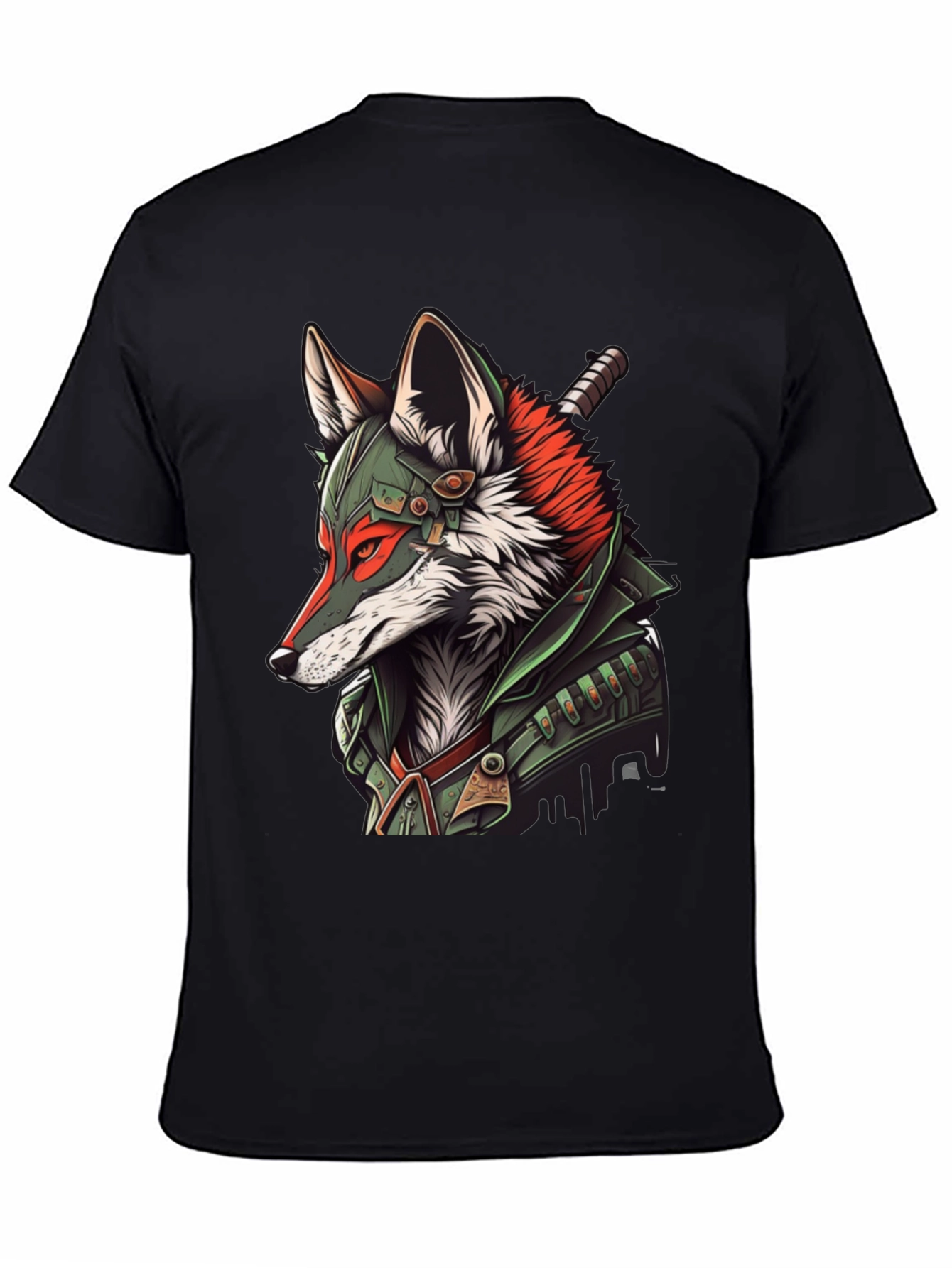 Fox Warrior Graphic T-Shirt