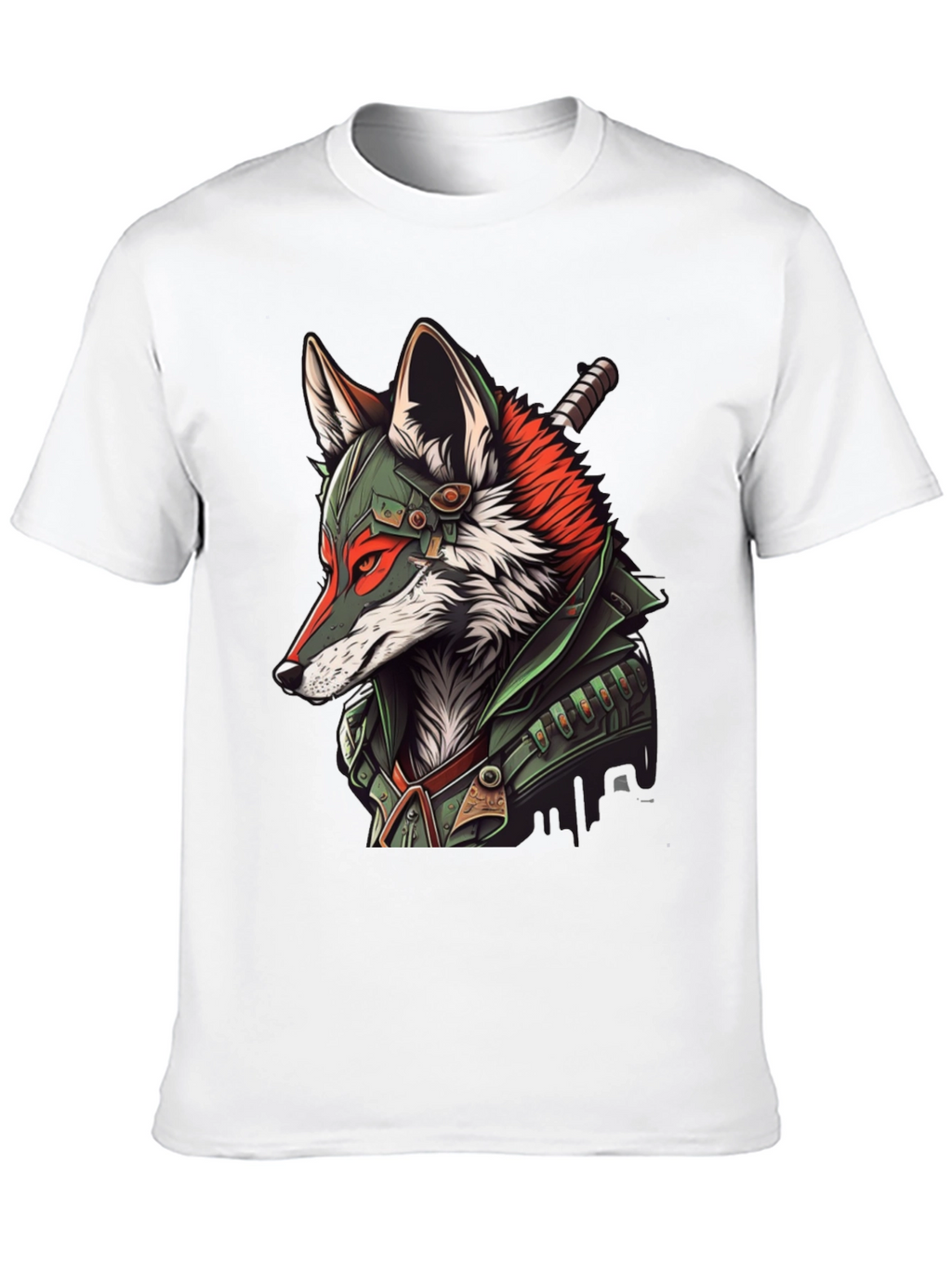 Fox Warrior Graphic T-Shirt
