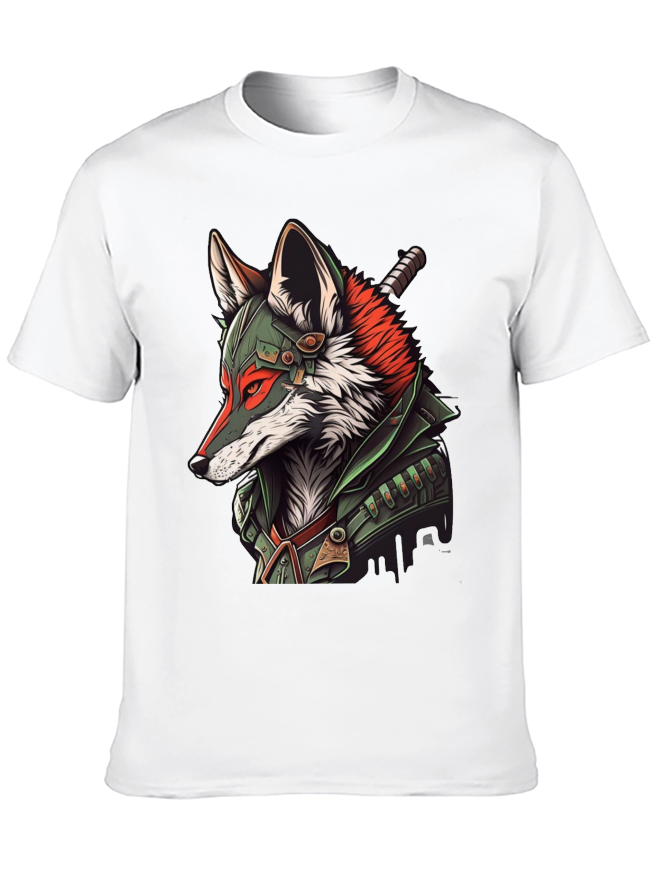 Fox Warrior Graphic T-Shirt