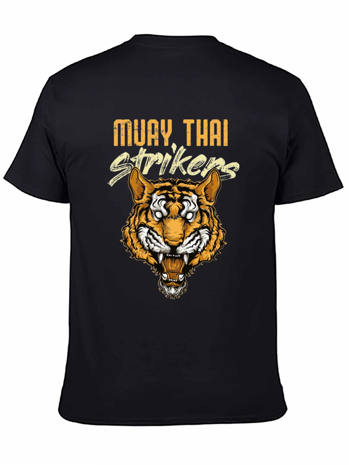 Muay Thai Strikers Graphic Tee - Tiger Design