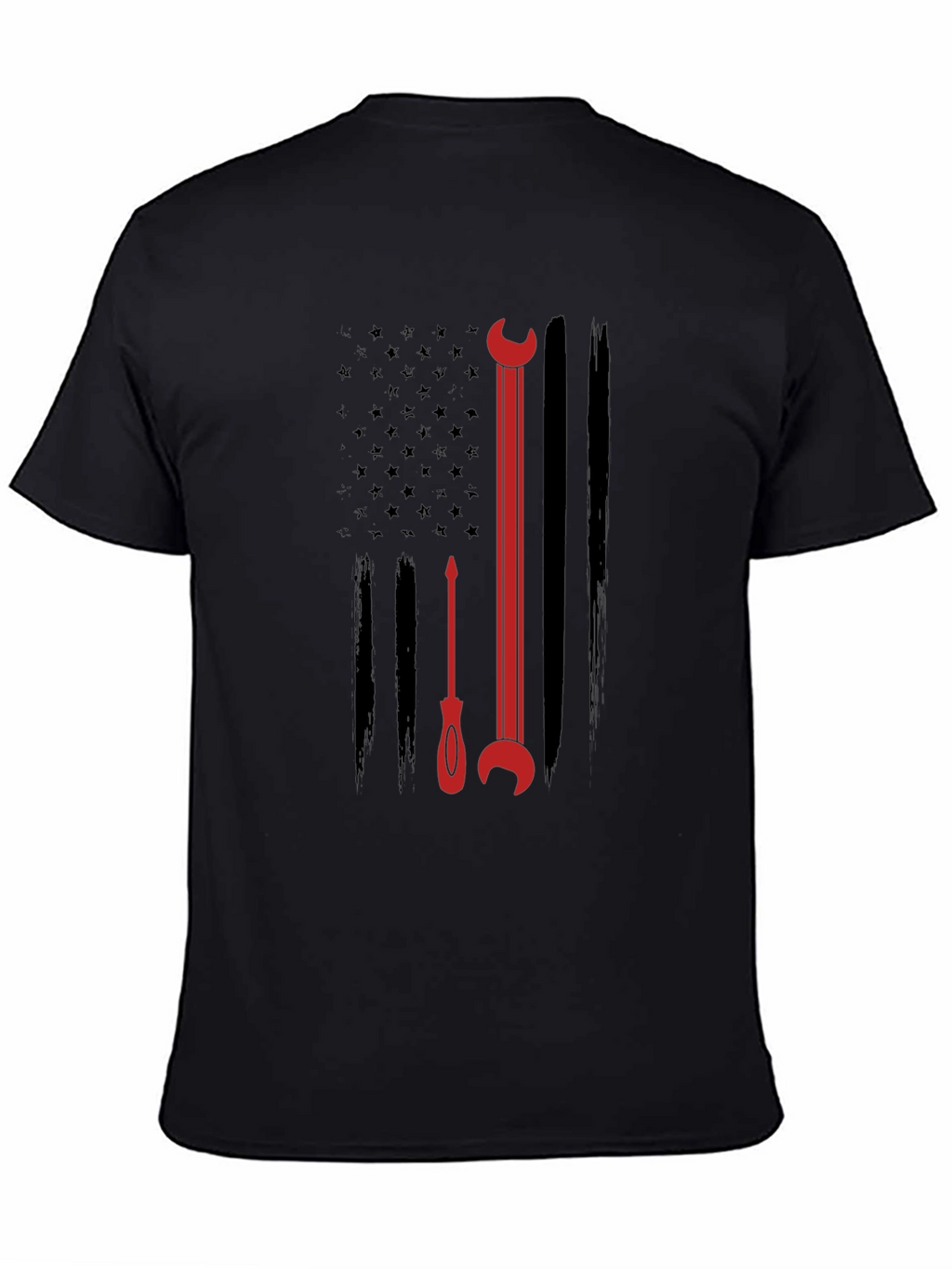 Mechanic American Flag T-Shirt