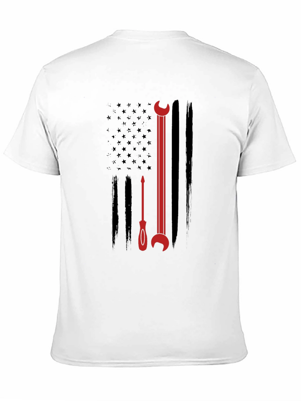Mechanic American Flag T-Shirt