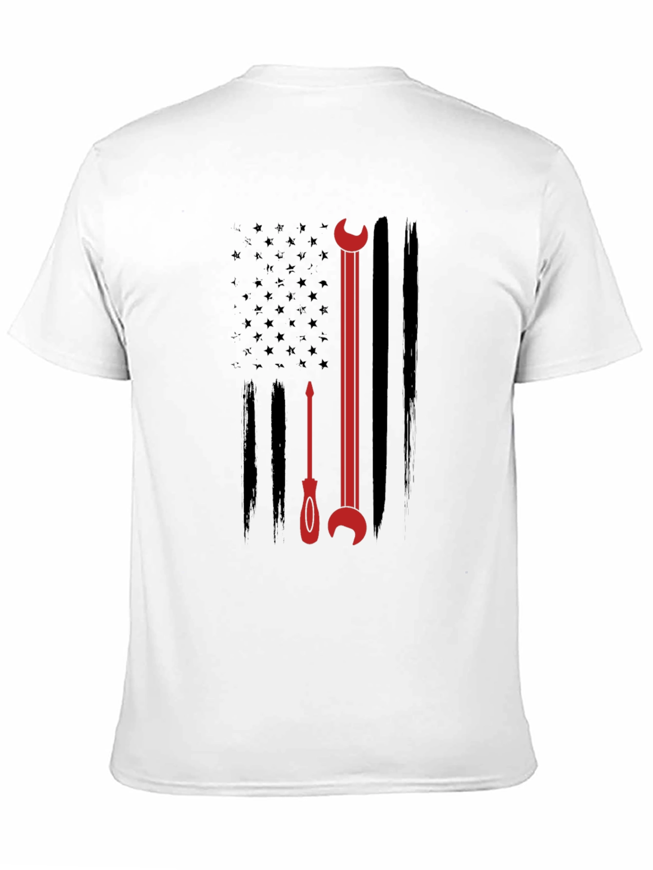 Mechanic American Flag T-Shirt