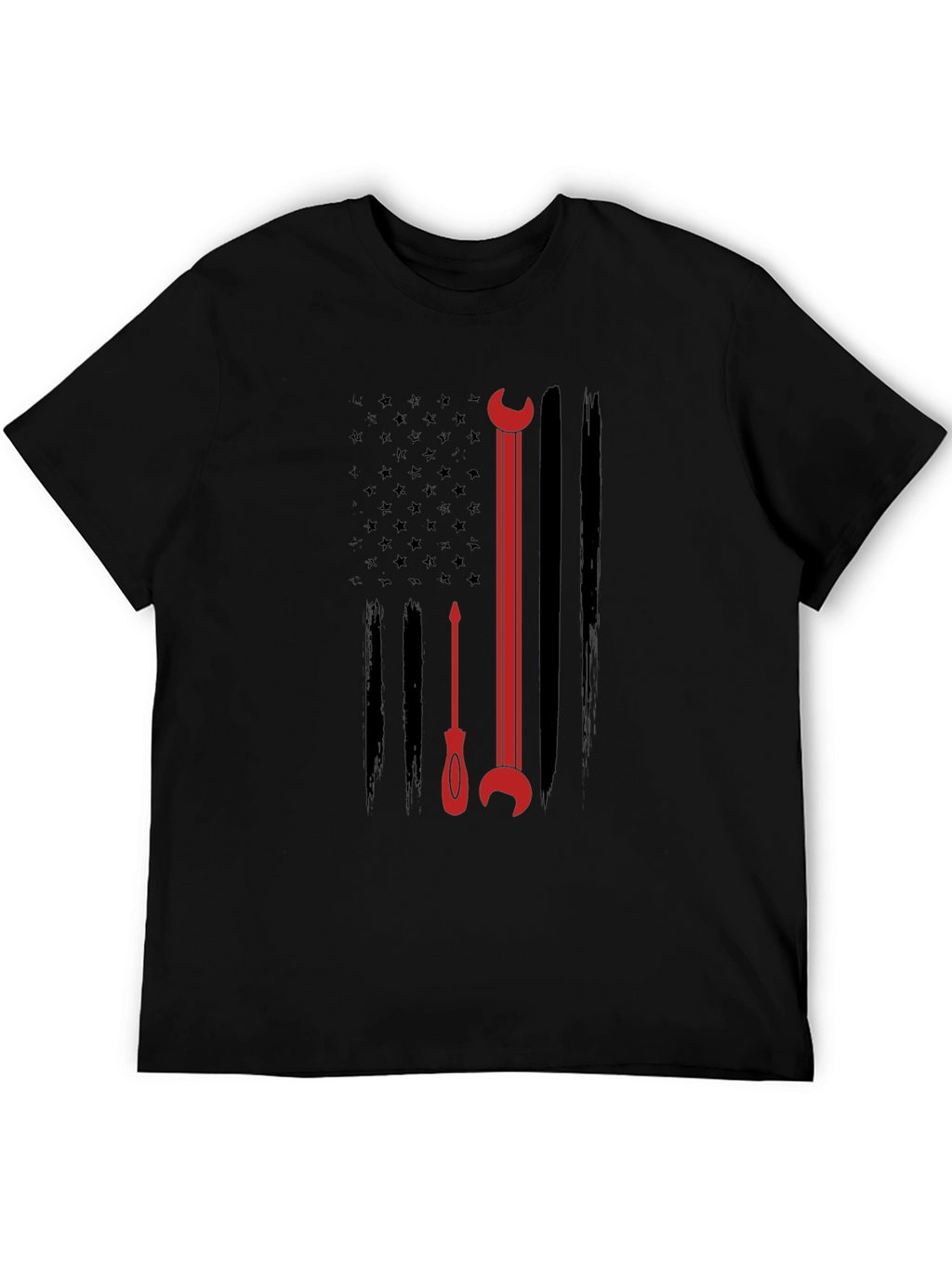 Mechanic American Flag T-Shirt