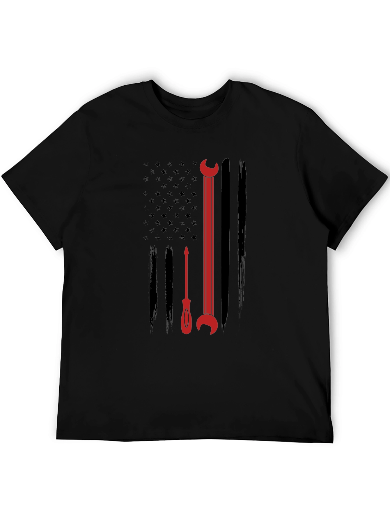Mechanic American Flag T-Shirt
