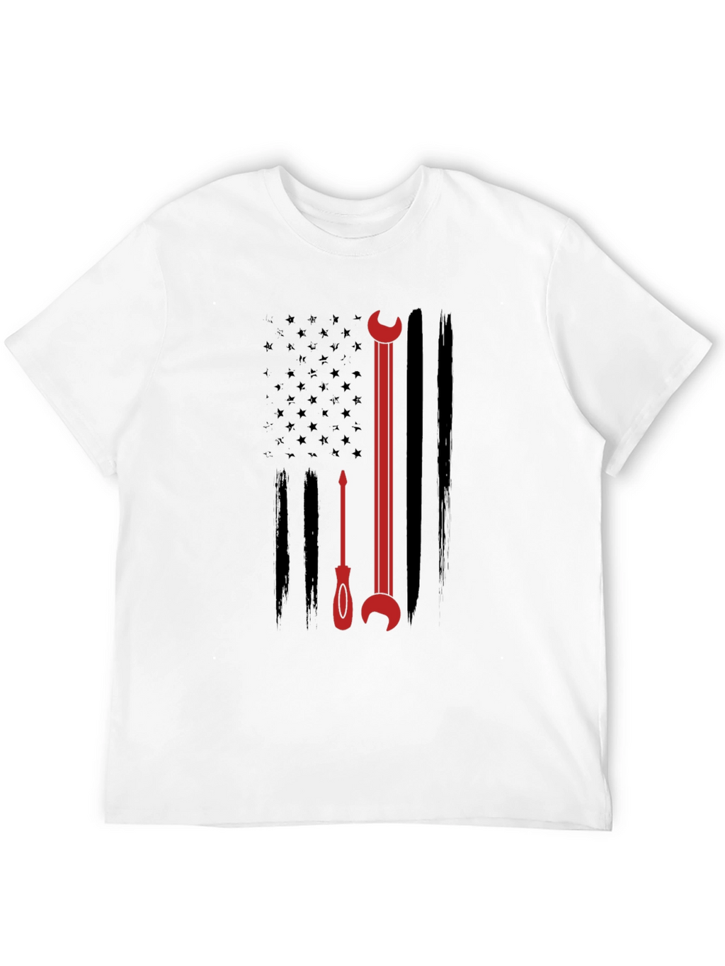 Mechanic American Flag T-Shirt