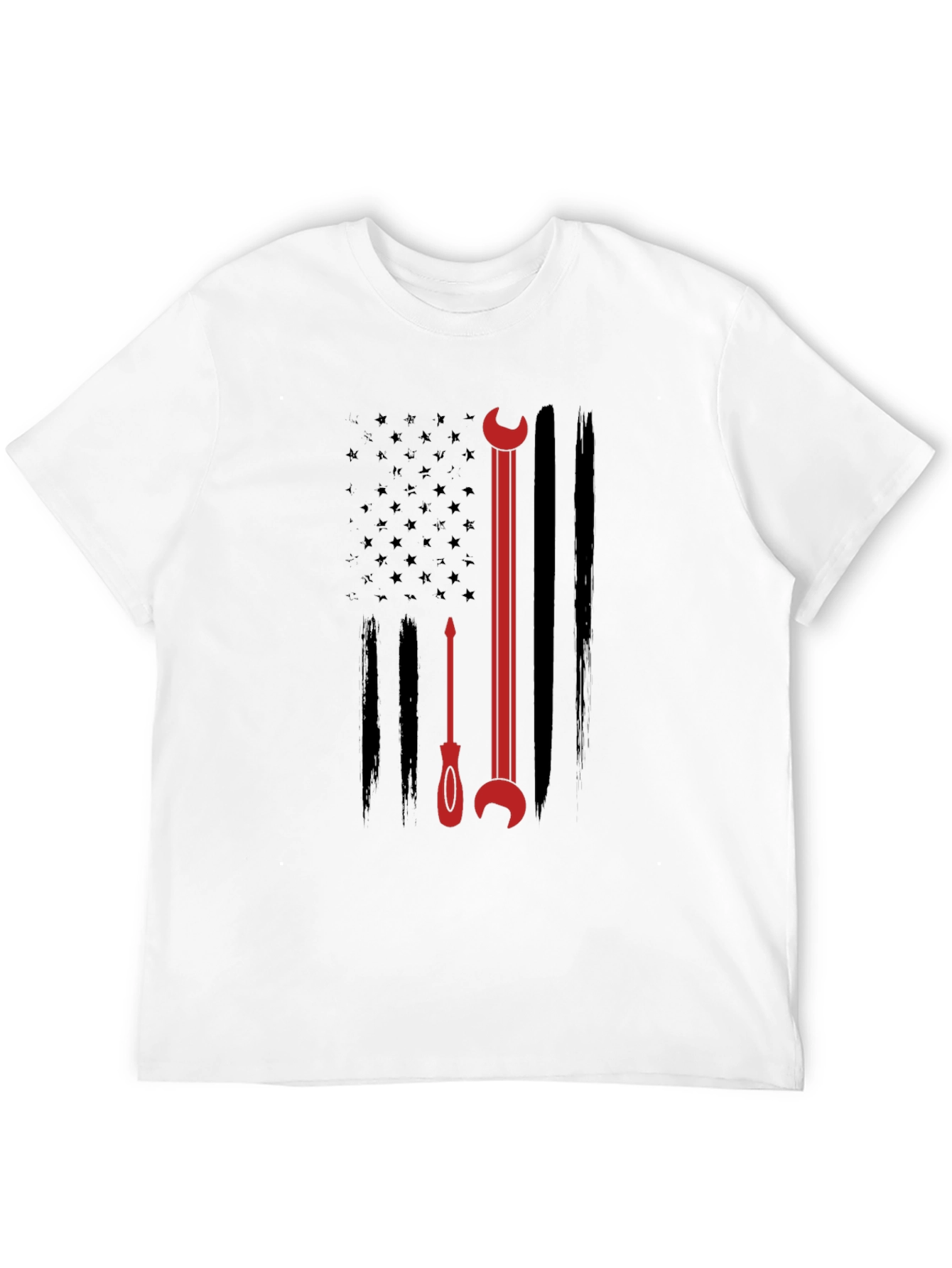 Mechanic American Flag T-Shirt