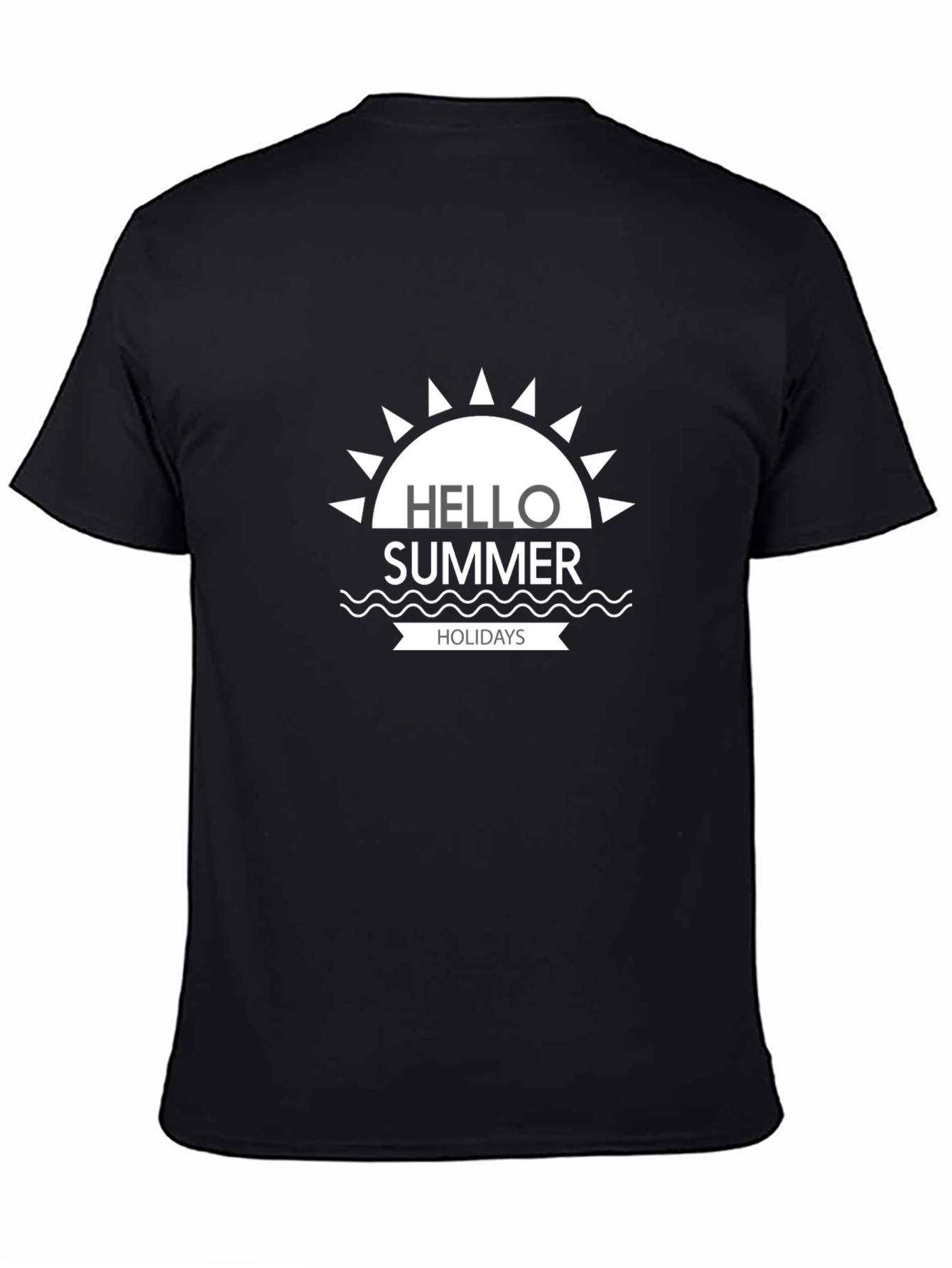 Hello Summer Holidays T-Shirt - Stylish Summer Tee