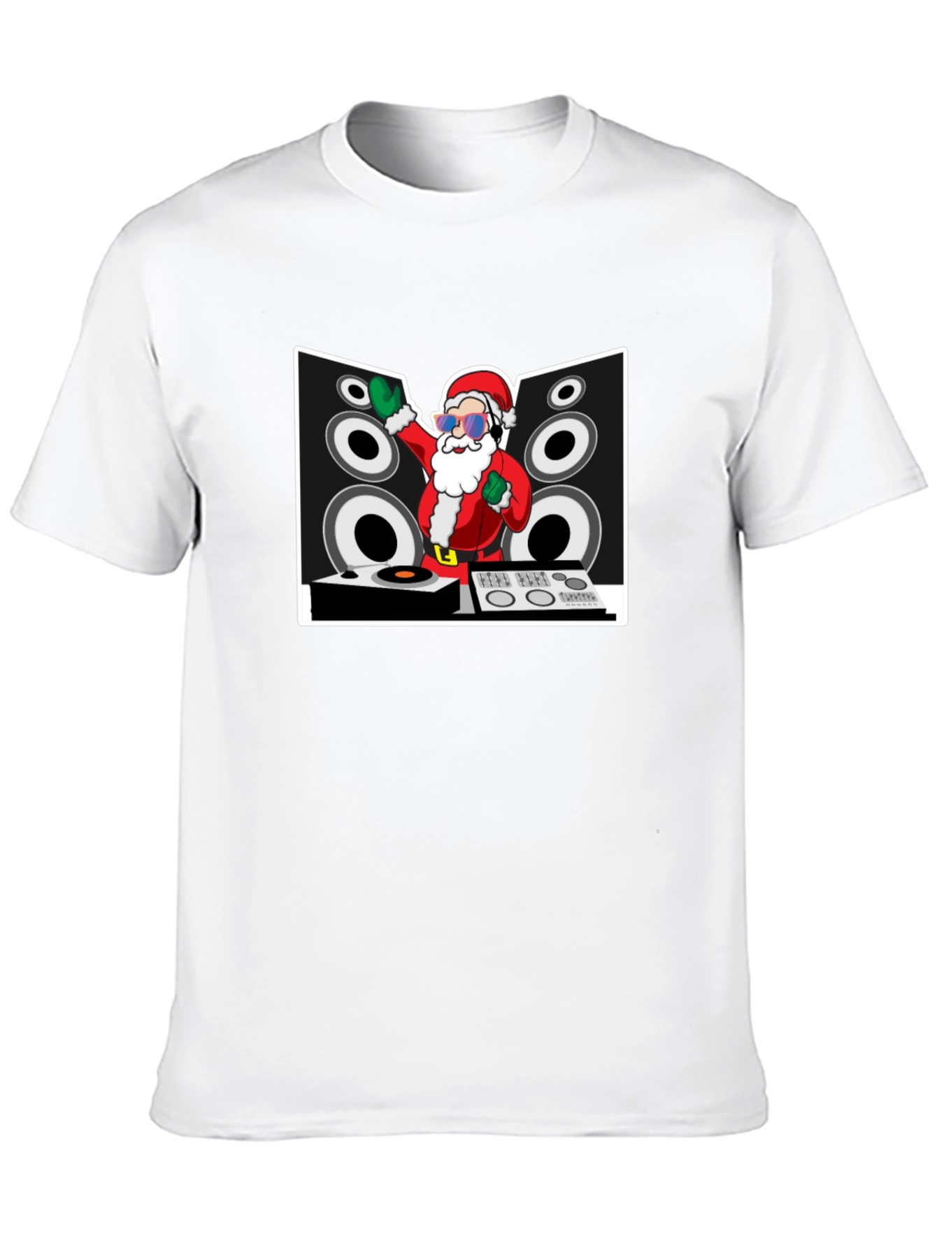 DJ Santa Claus Graphic Tee