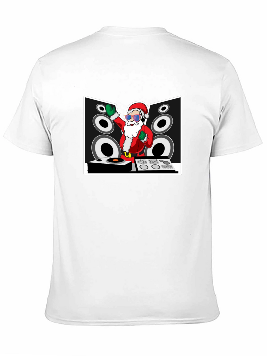 DJ Santa Claus Graphic Tee