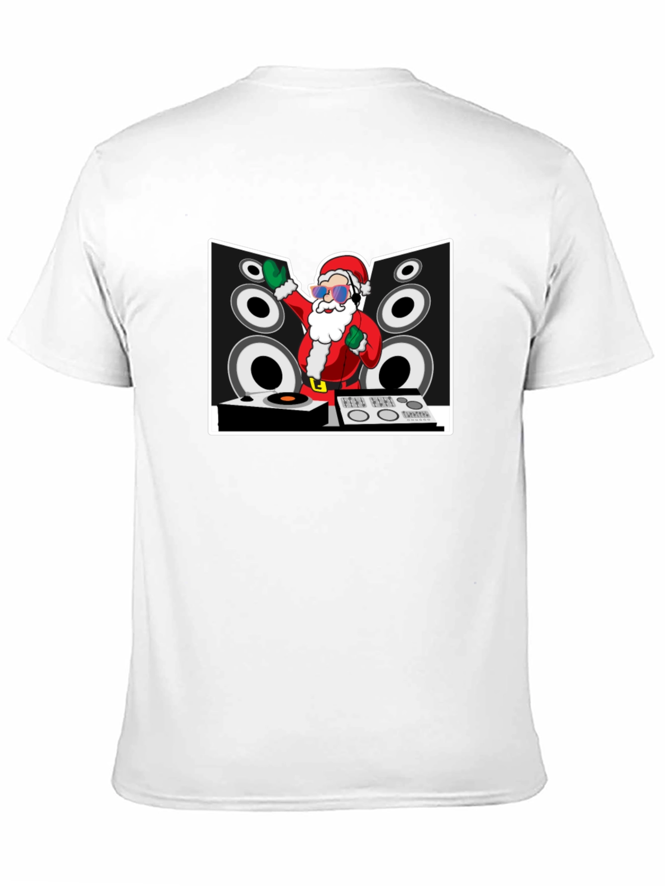 DJ Santa Claus Graphic Tee
