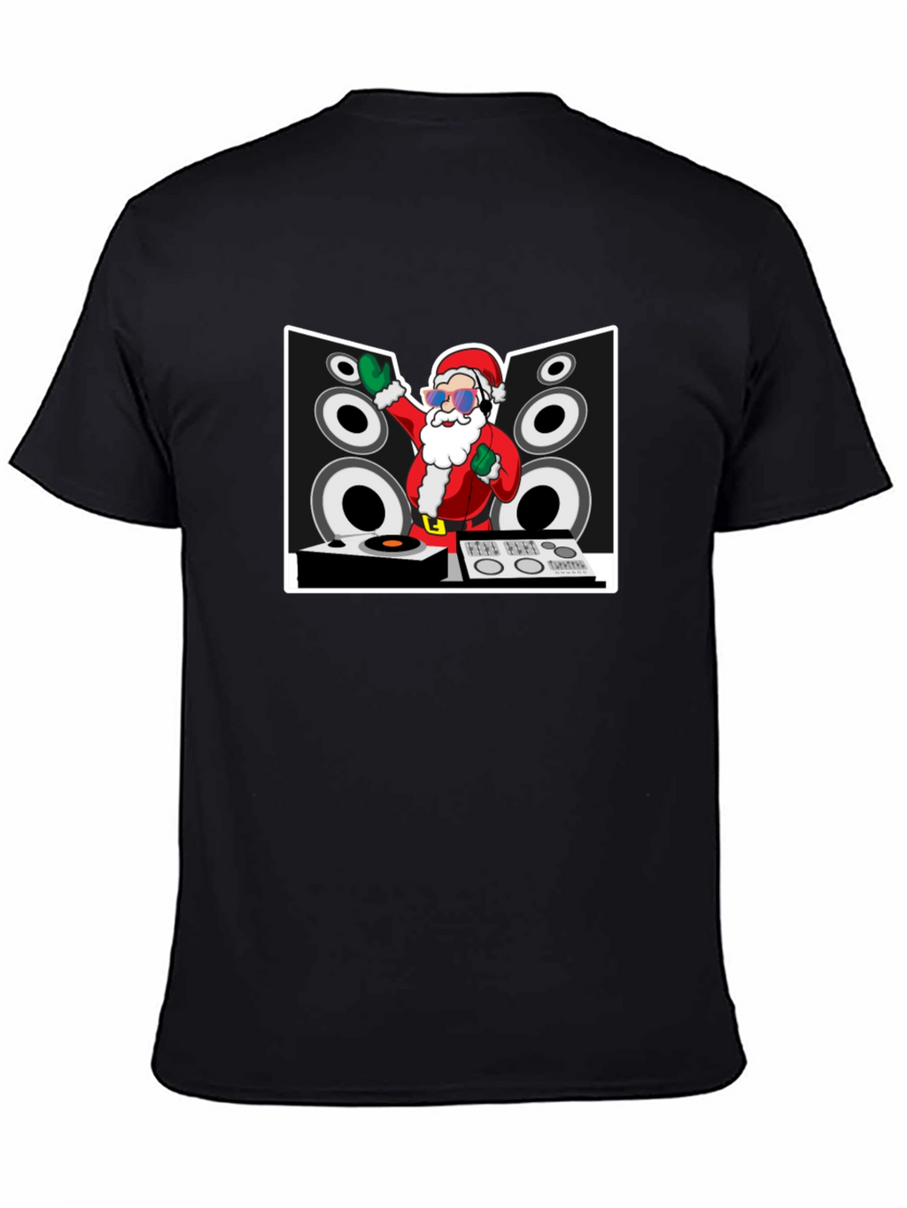 DJ Santa Claus Graphic Tee