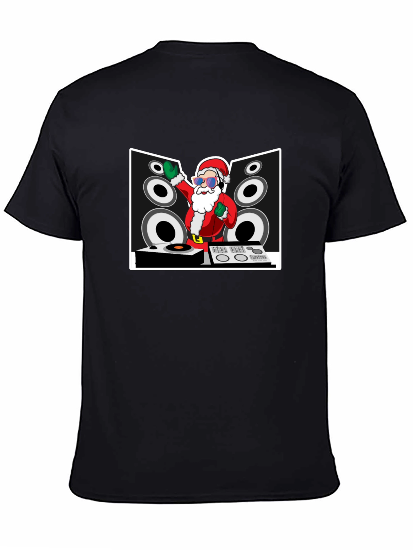 DJ Santa Claus Graphic Tee