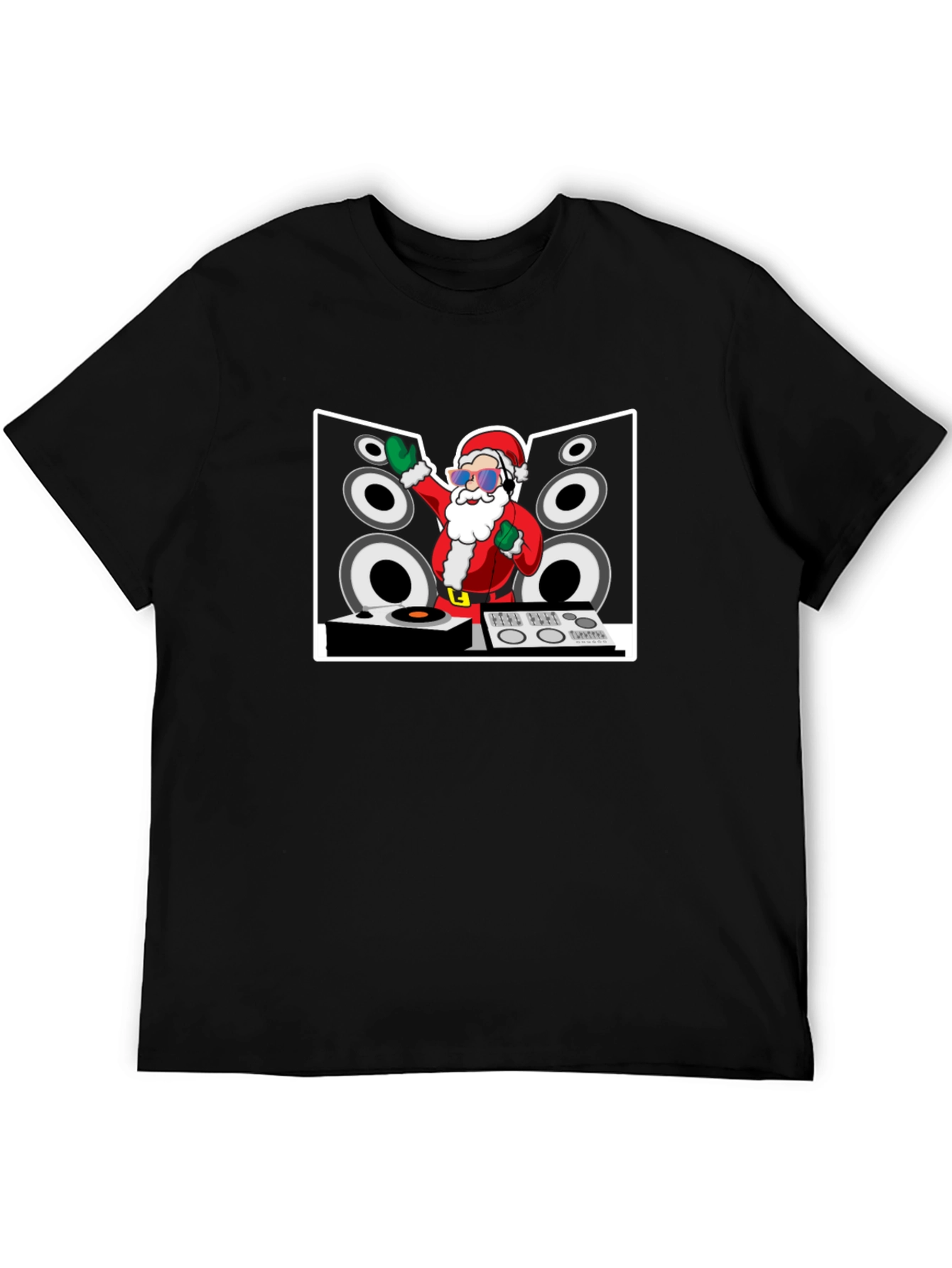 DJ Santa Claus Graphic Tee