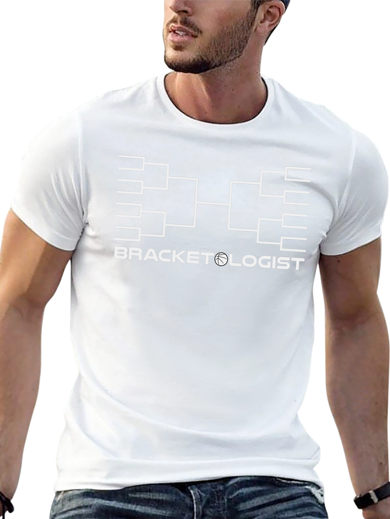 Bracketologist T-Shirt - March Madness Basketball