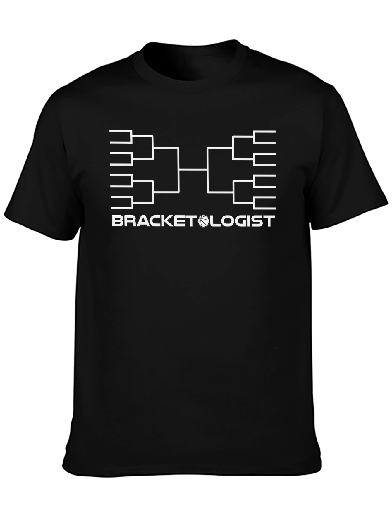 Bracketologist T-Shirt - March Madness Basketball