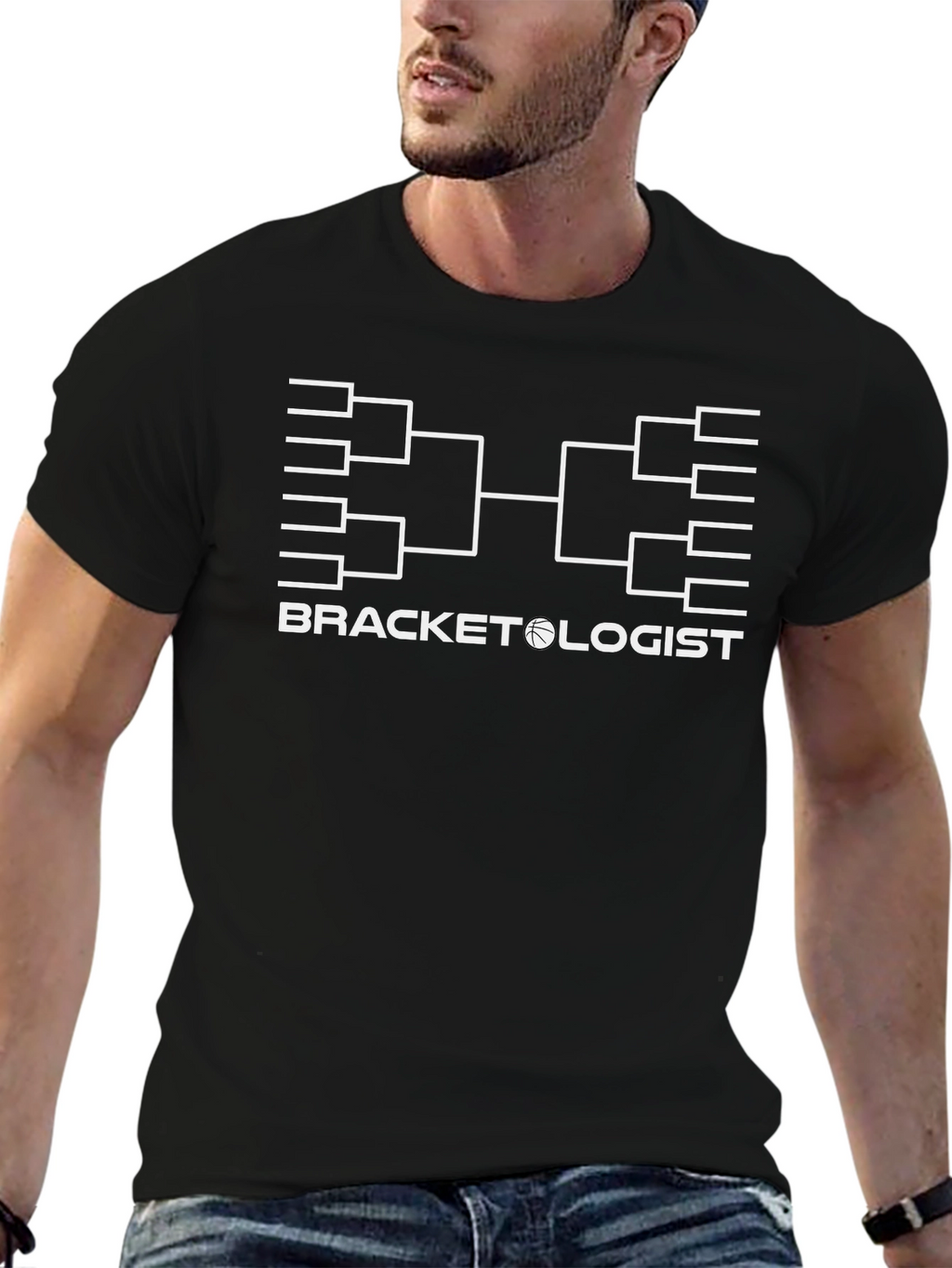 Bracketologist T-Shirt - March Madness Basketball