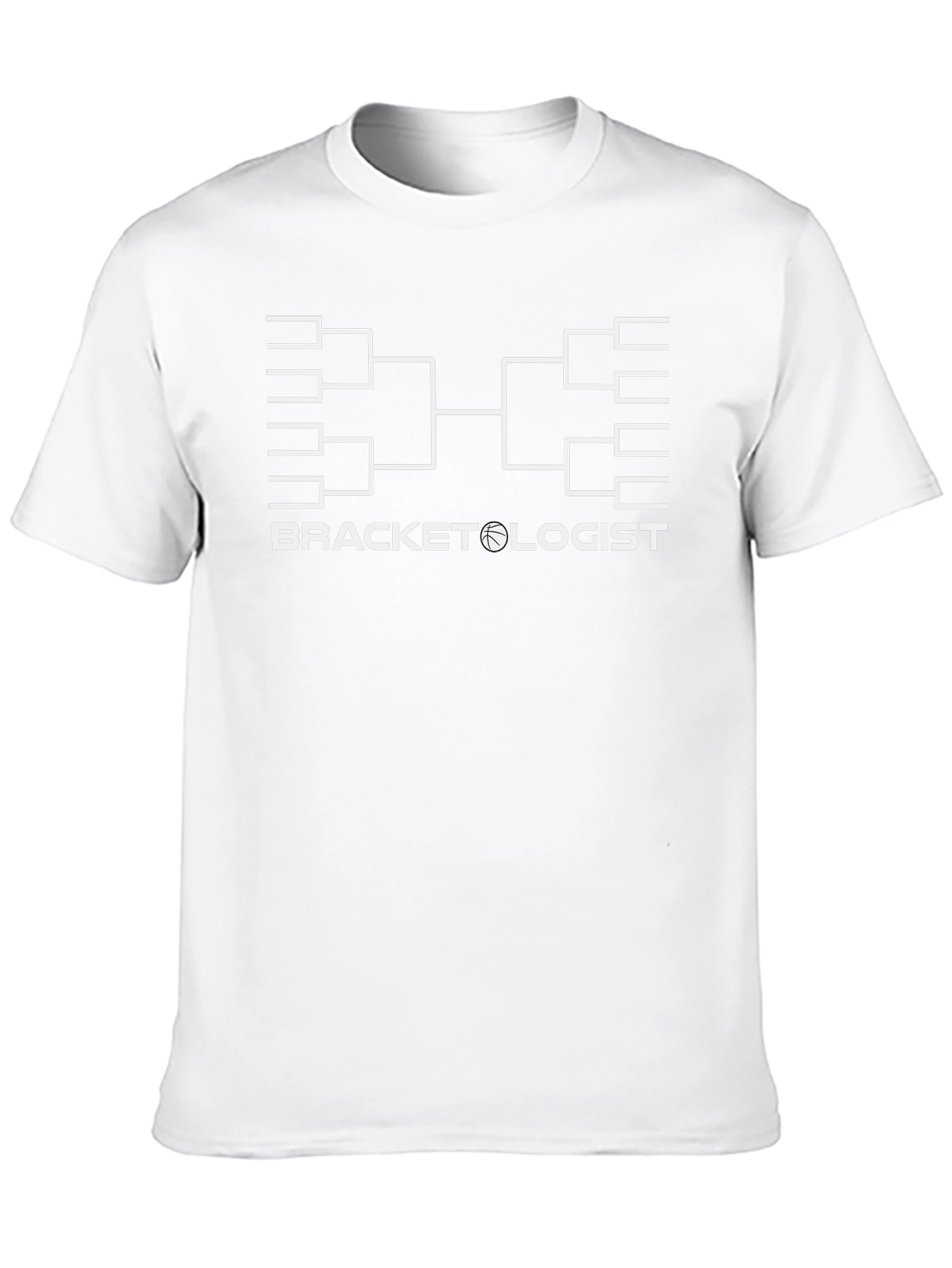 Bracketologist T-Shirt - March Madness Basketball