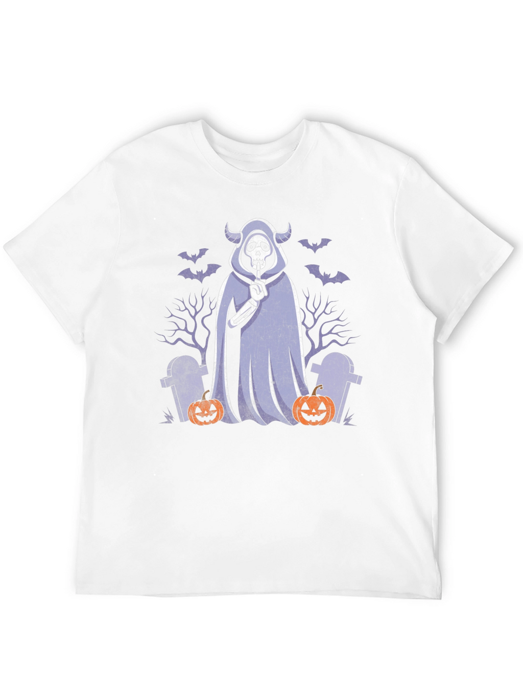 Halloween Ghost T-Shirt: Spooky Shhh Design