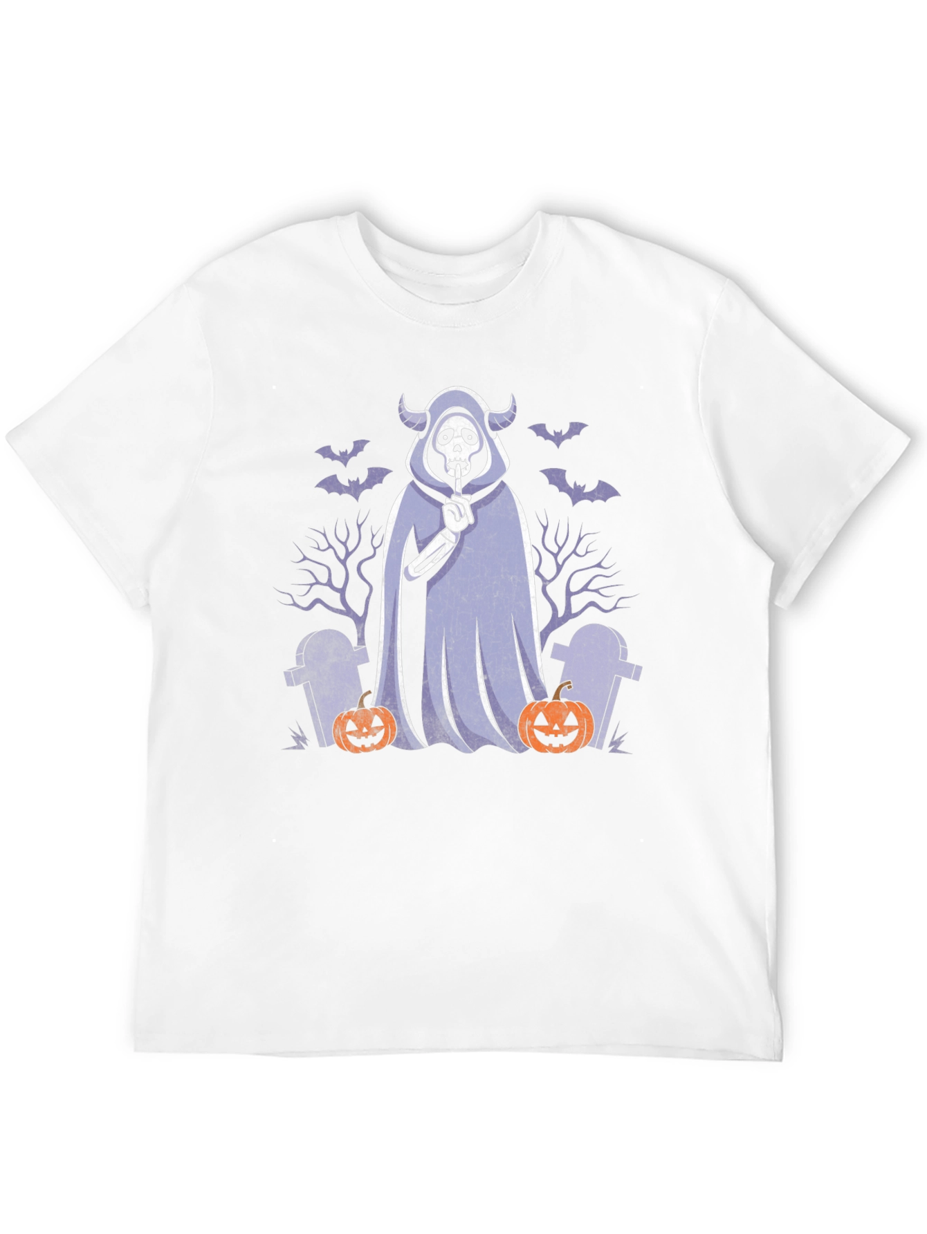 Halloween Ghost T-Shirt: Spooky Shhh Design