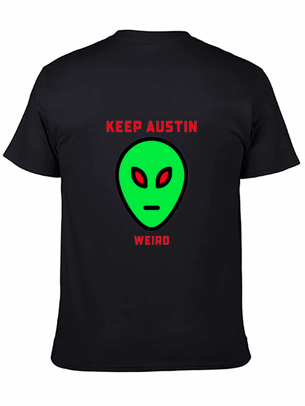 Keep Austin Weird Alien Graphic T-Shirt