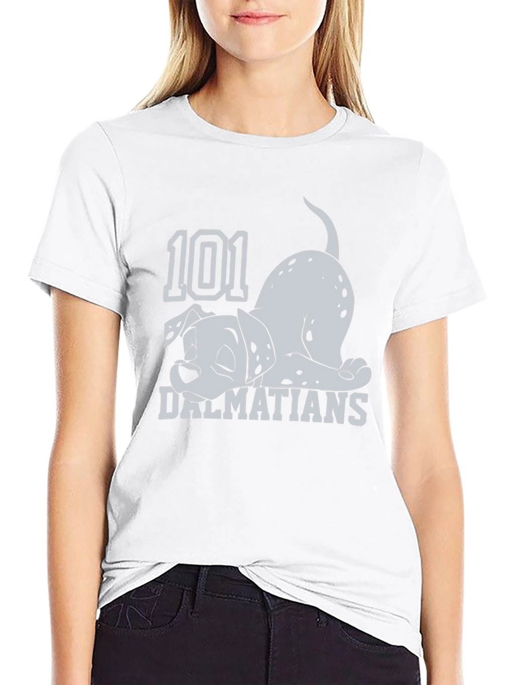 101 Dalmatians Black Graphic Tee