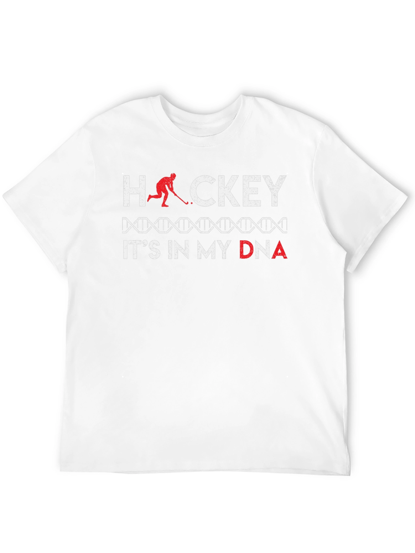 Hockey in my DNA Black T-Shirt