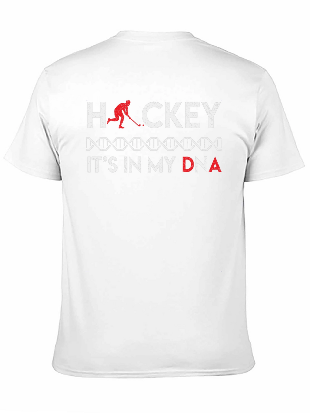 Hockey in my DNA Black T-Shirt
