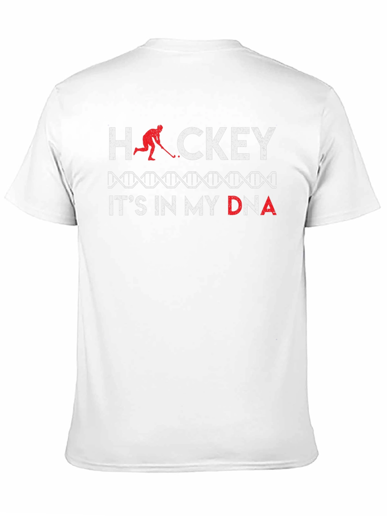 Hockey in my DNA Black T-Shirt