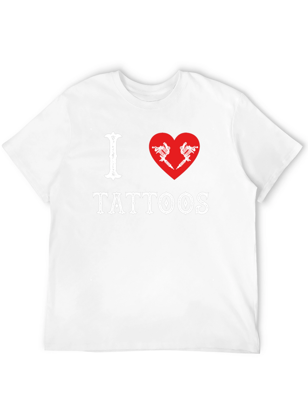 I Heart Tattoos Black Tee