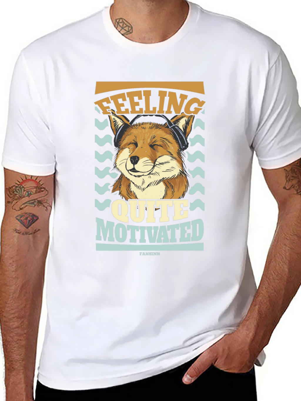 Feeling Motivated Fox T-Shirt