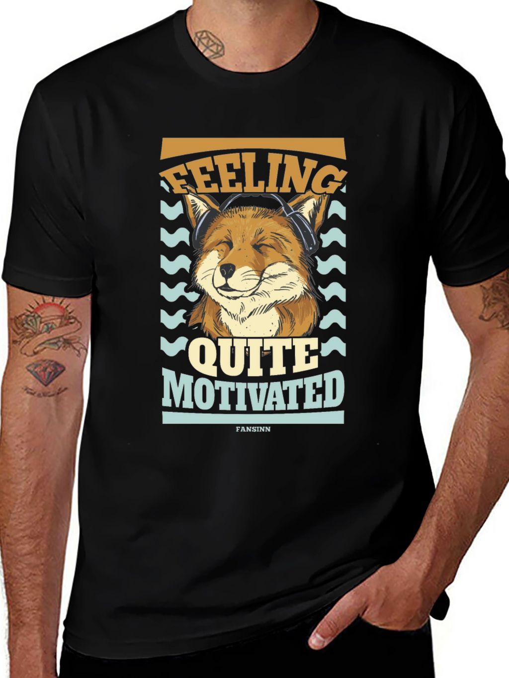 Feeling Motivated Fox T-Shirt