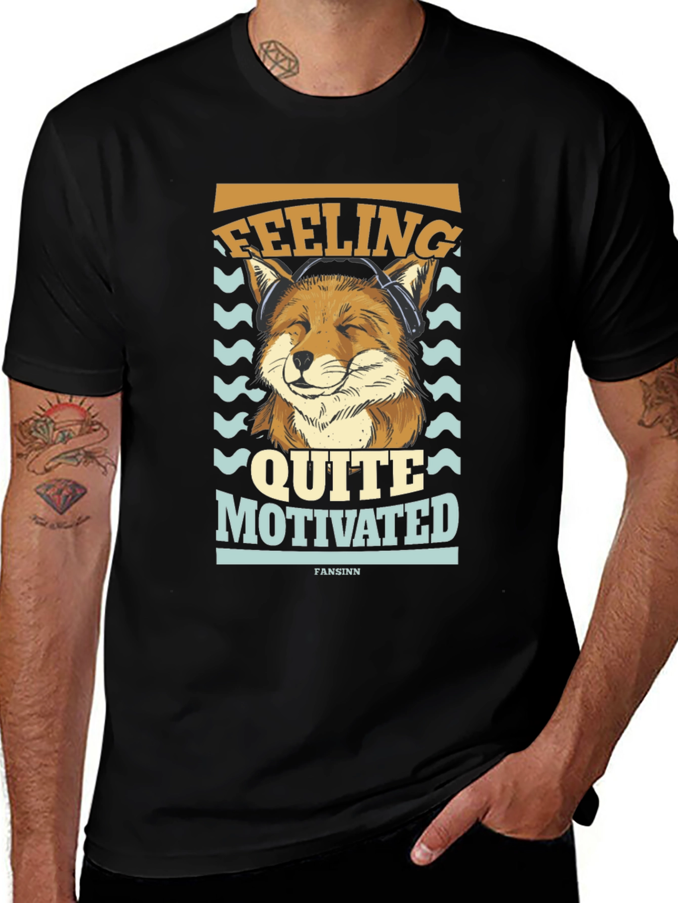 Feeling Motivated Fox T-Shirt