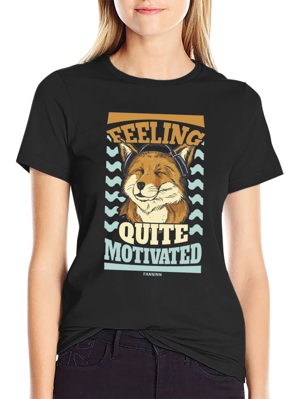 Feeling Motivated Fox T-Shirt