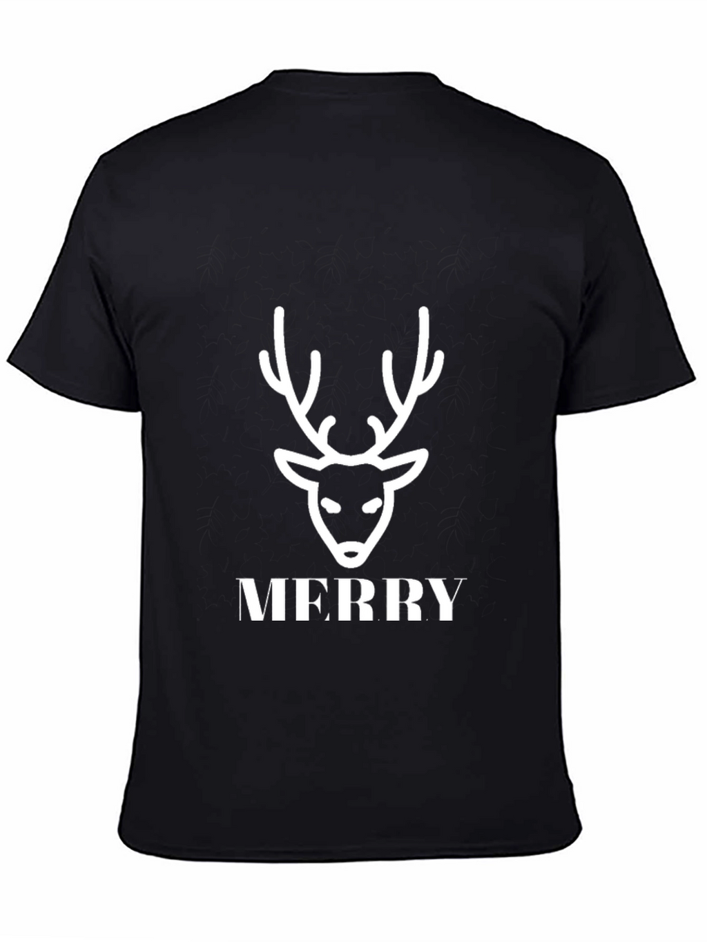 Merry Reindeer Graphic Tee - Holiday Style