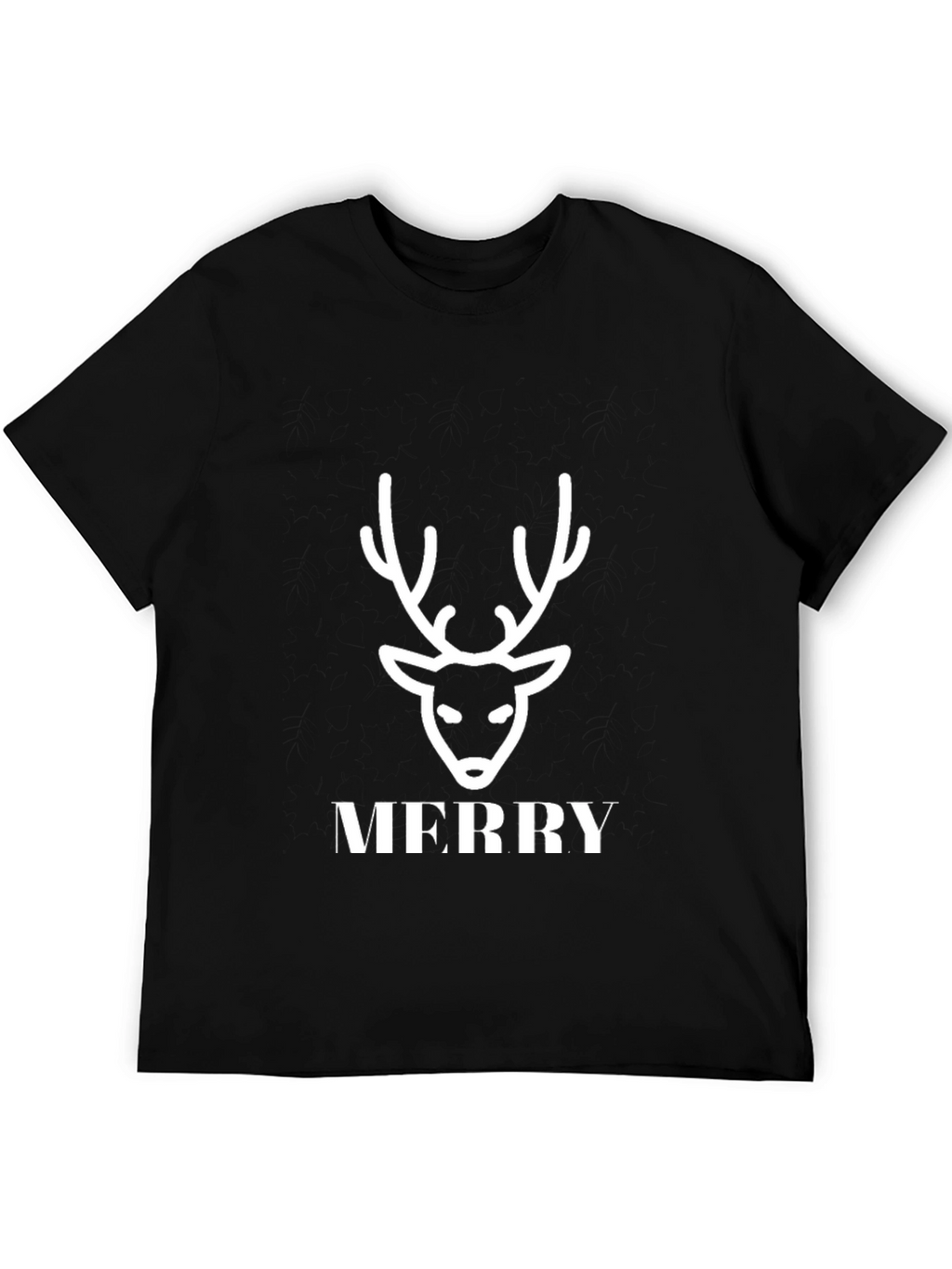 Merry Reindeer Graphic Tee - Holiday Style