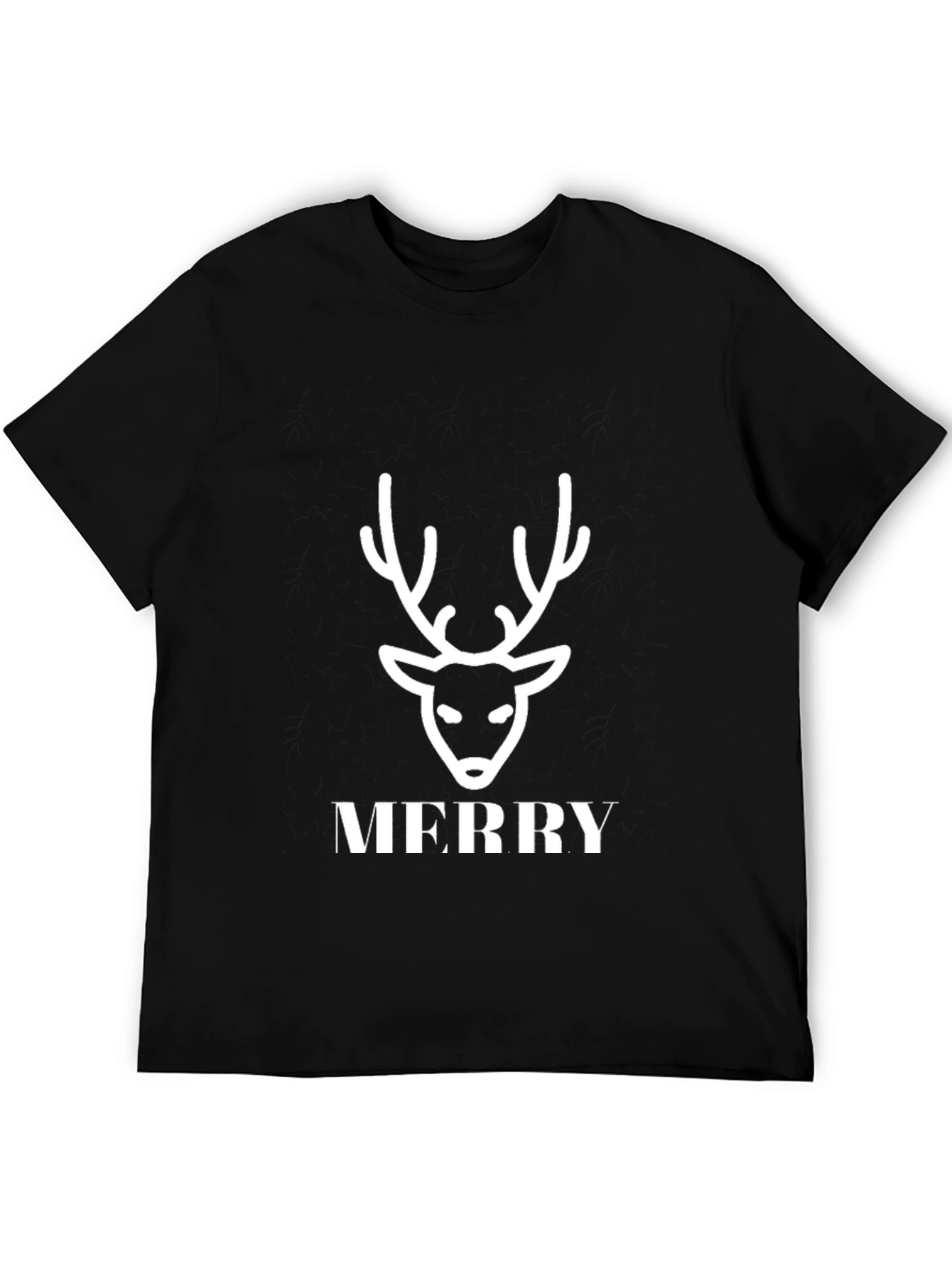 Merry Reindeer Graphic Tee - Holiday Style
