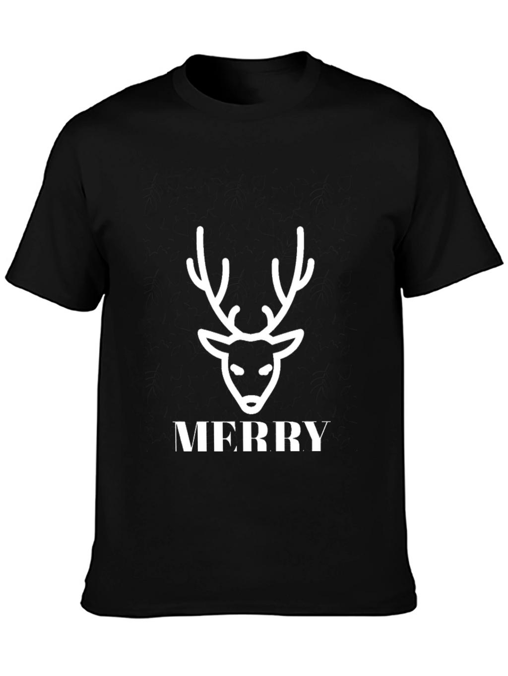 Merry Reindeer Graphic Tee - Holiday Style