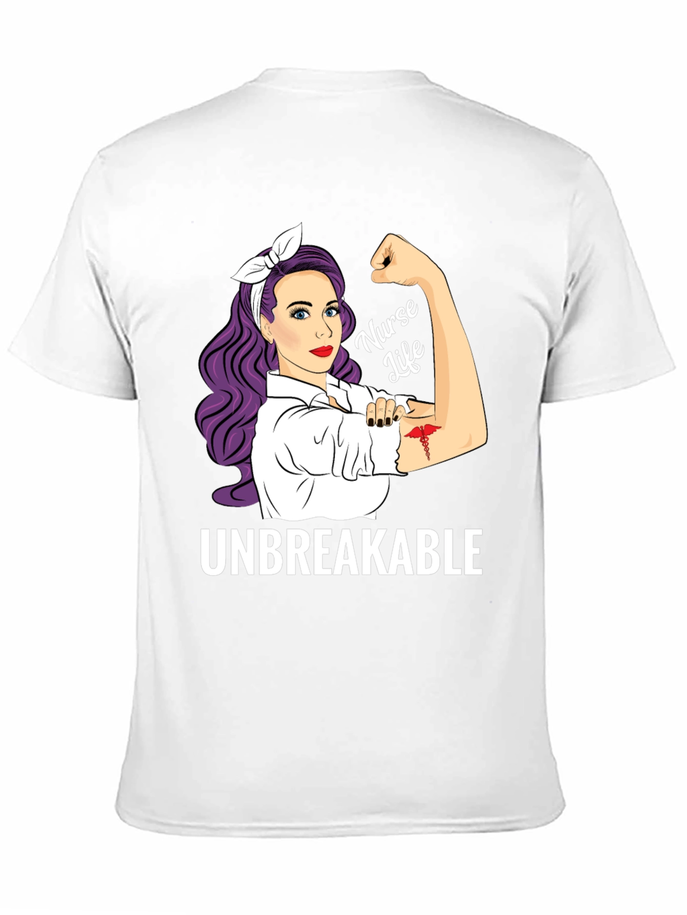 Nurse Life Unbreakable Graphic Tee