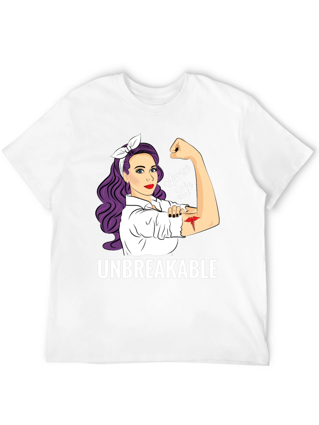 Nurse Life Unbreakable Graphic Tee