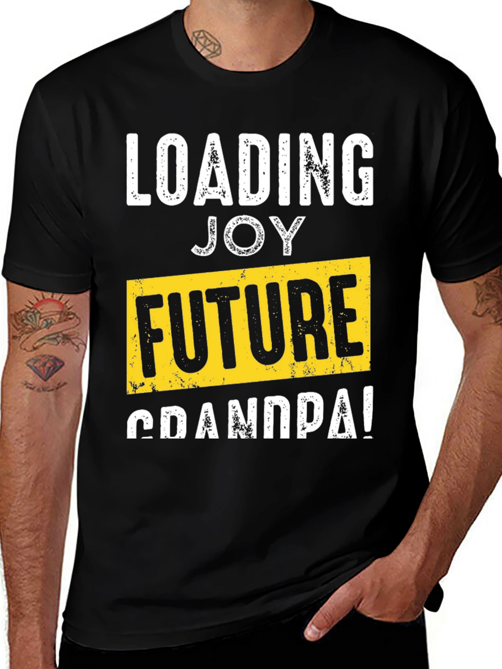 Future Grandpa Loading Joy T-Shirt