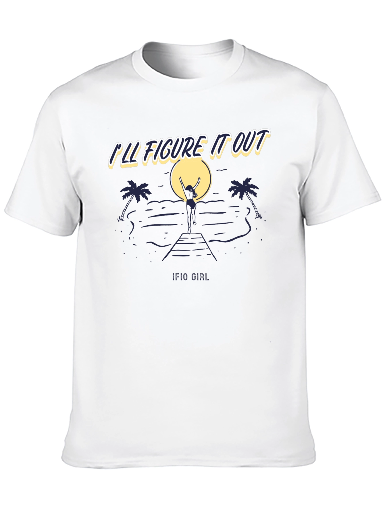 Ill Figure It Out Beach T-Shirt