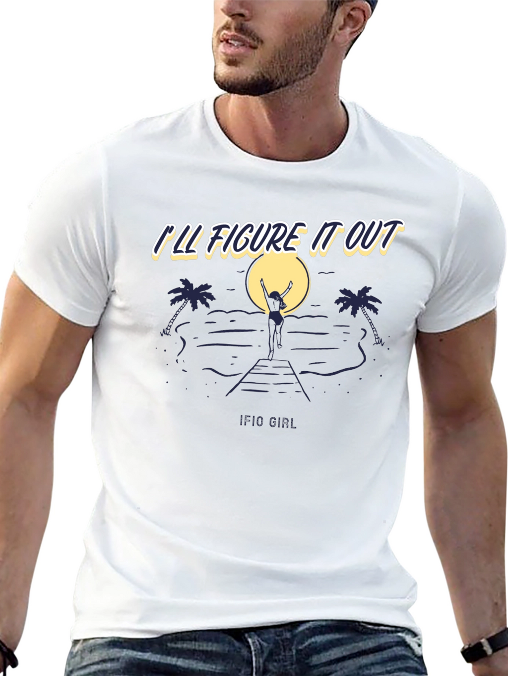 Ill Figure It Out Beach T-Shirt