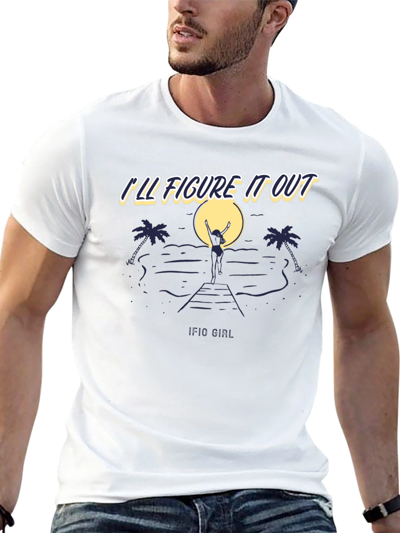 Ill Figure It Out Beach T-Shirt