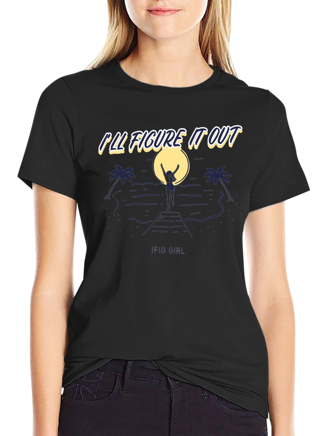 Ill Figure It Out Beach T-Shirt
