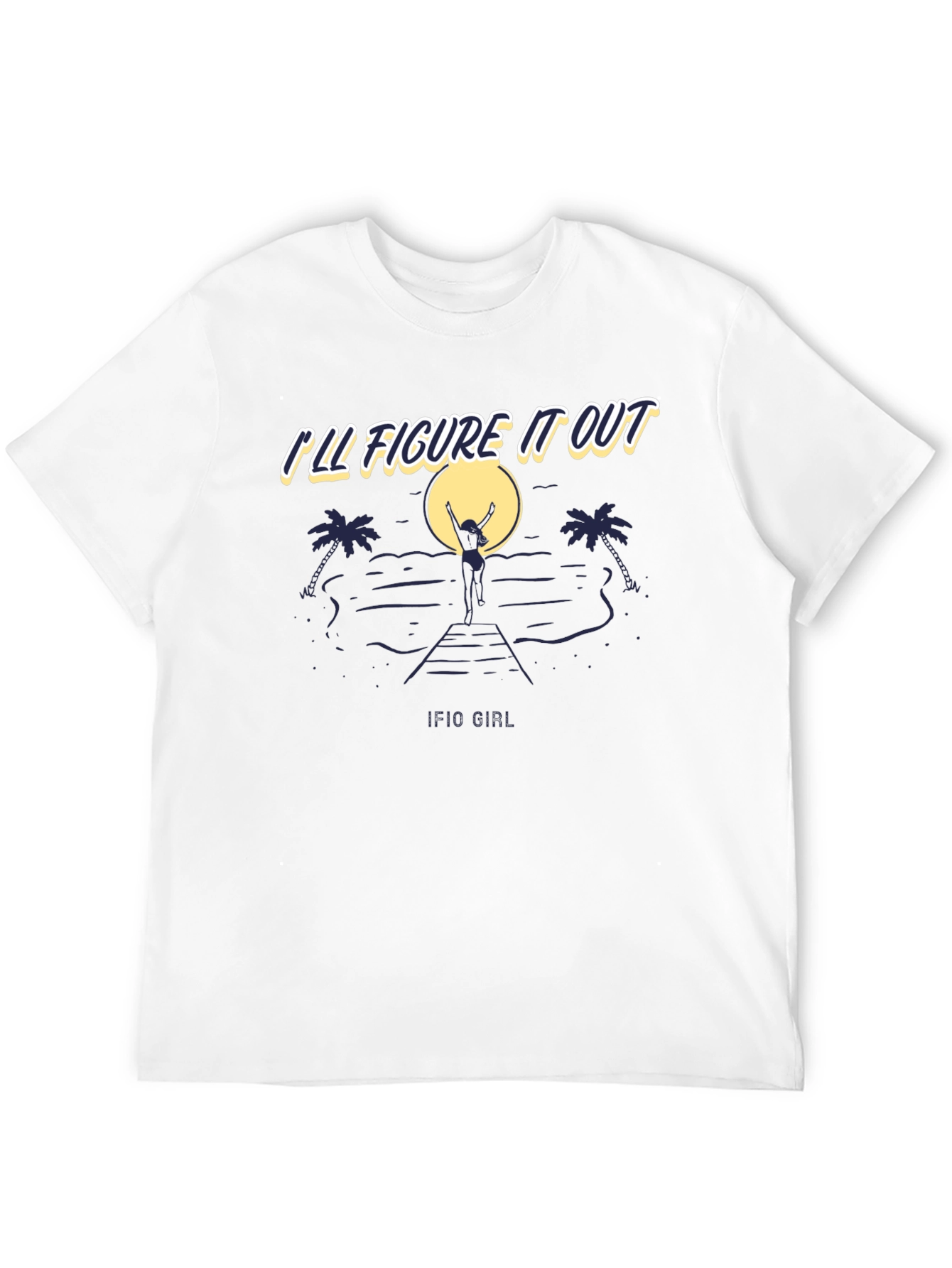 Ill Figure It Out Beach T-Shirt