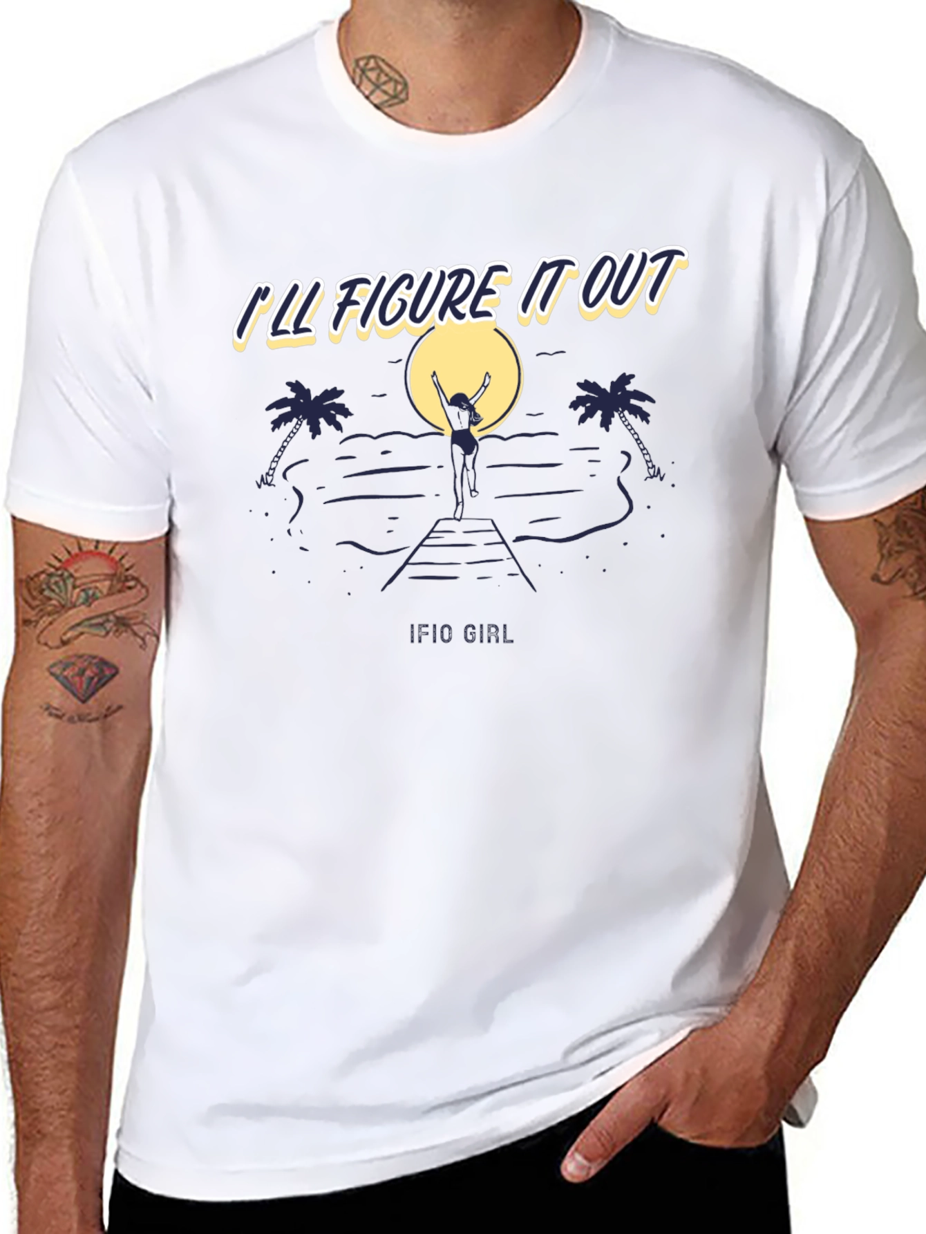 Ill Figure It Out Beach T-Shirt