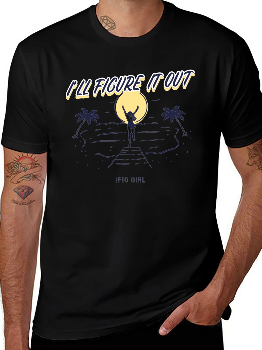 Ill Figure It Out Beach T-Shirt